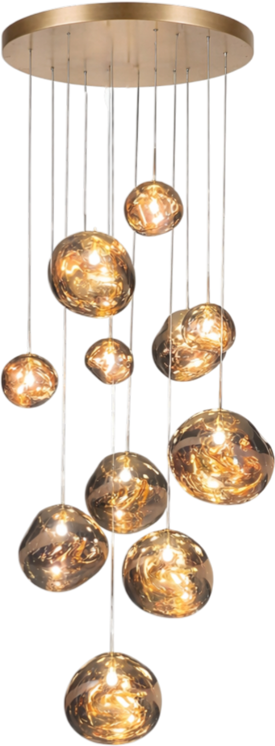 Plafonnier Bulles De Verre