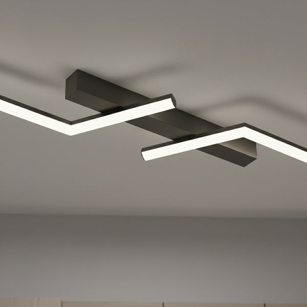 Plafonnier À LED Lignes Design — détail
