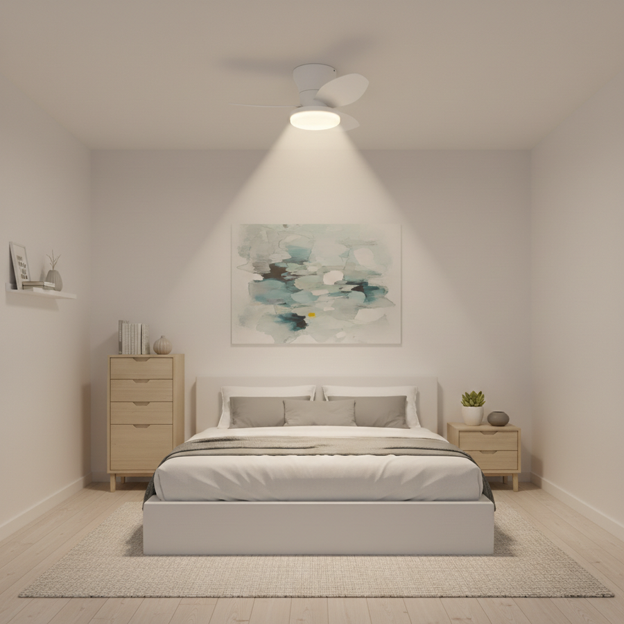 Plafonnier LED Ventilateur