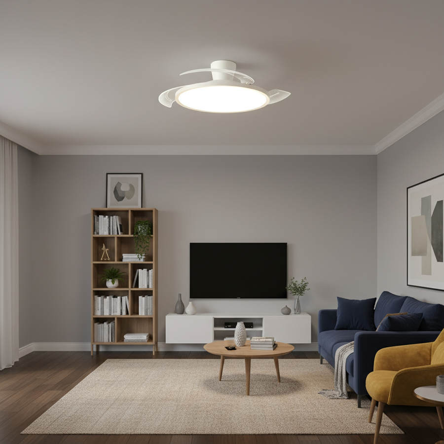 Luminaire LED Ventilateur