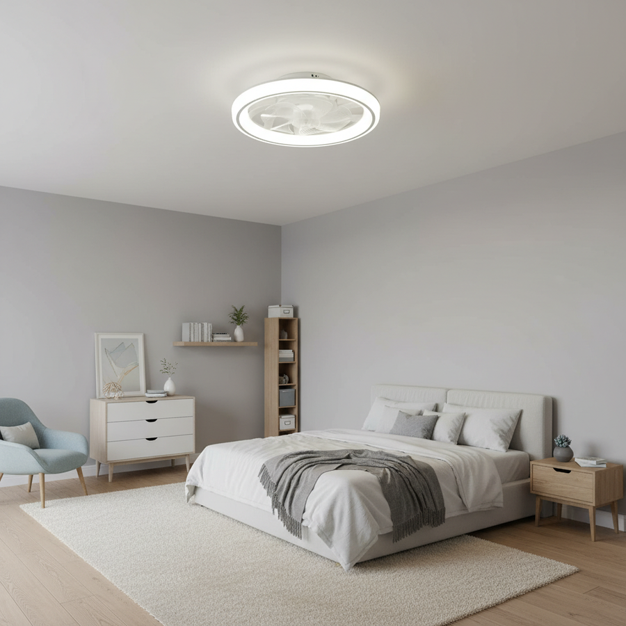 Ventilateur Plafonnier Plat À LED