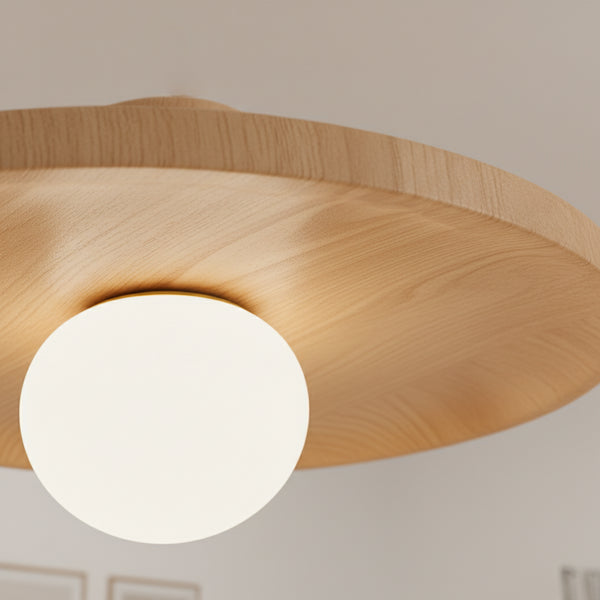 Plafonnier En Bois — détail