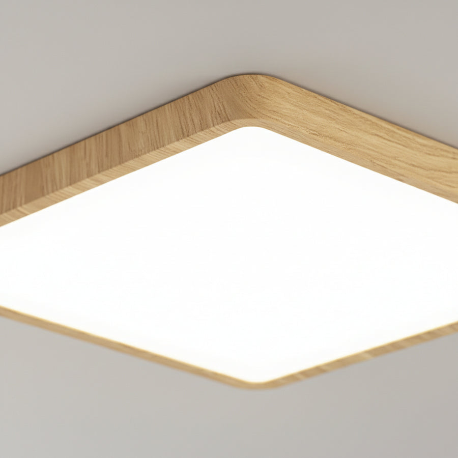 Plafonnier À LED Carré — détail