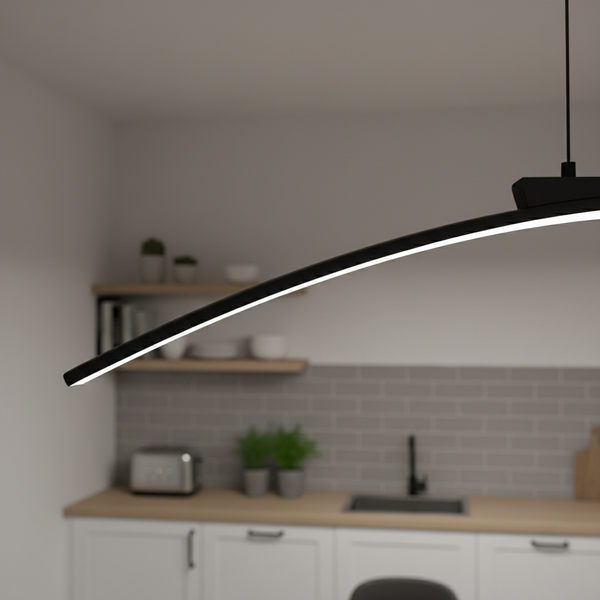 Plafonnier Arqué LED — détail