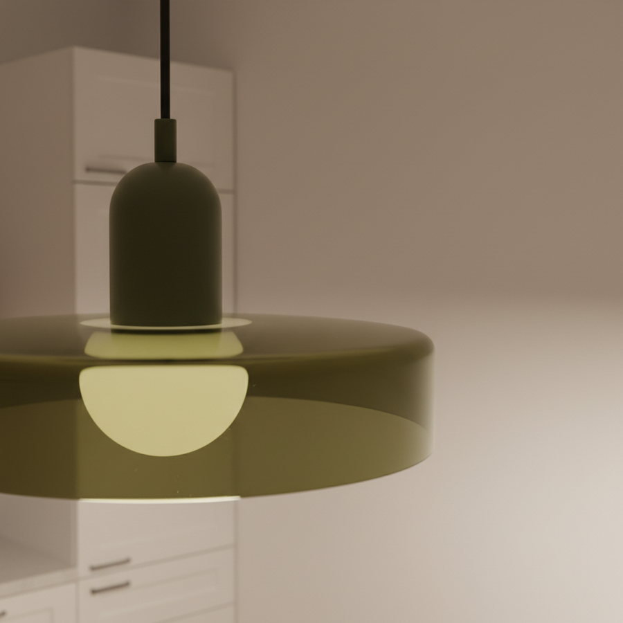 Plafonniers Colorés Design — détail