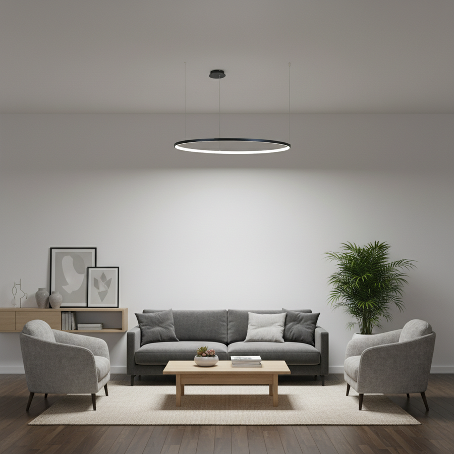 Plafonnier Anneaux À LED