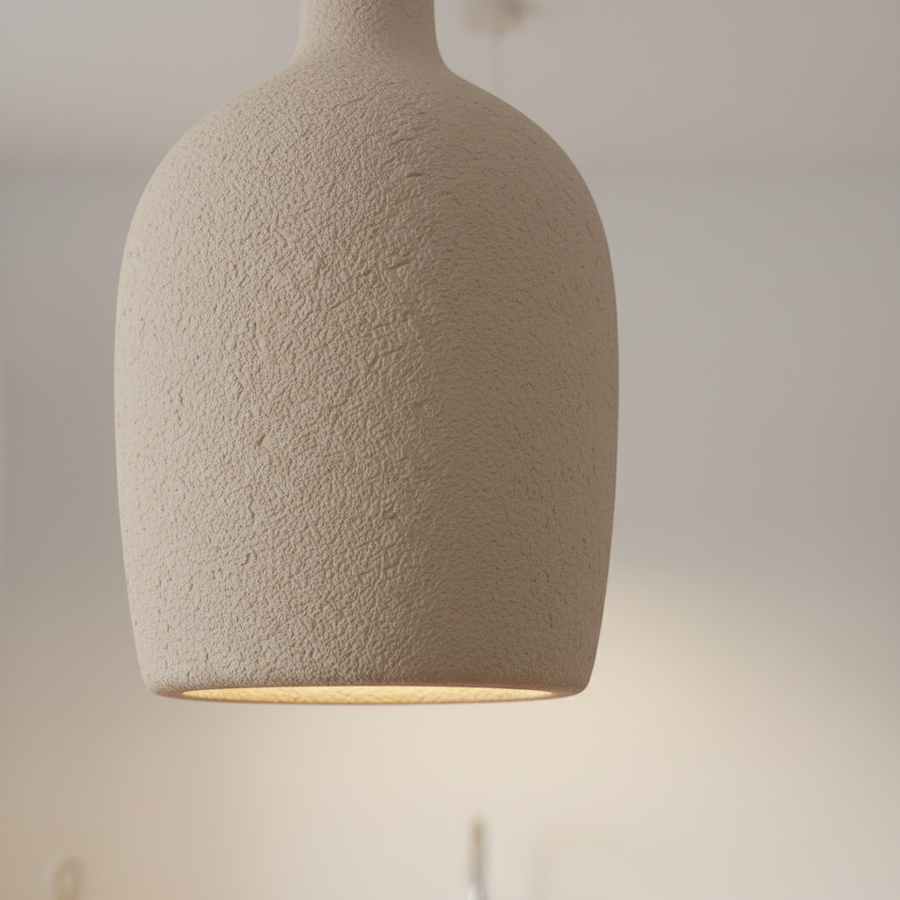 Plafonniers Beiges Design — détail
