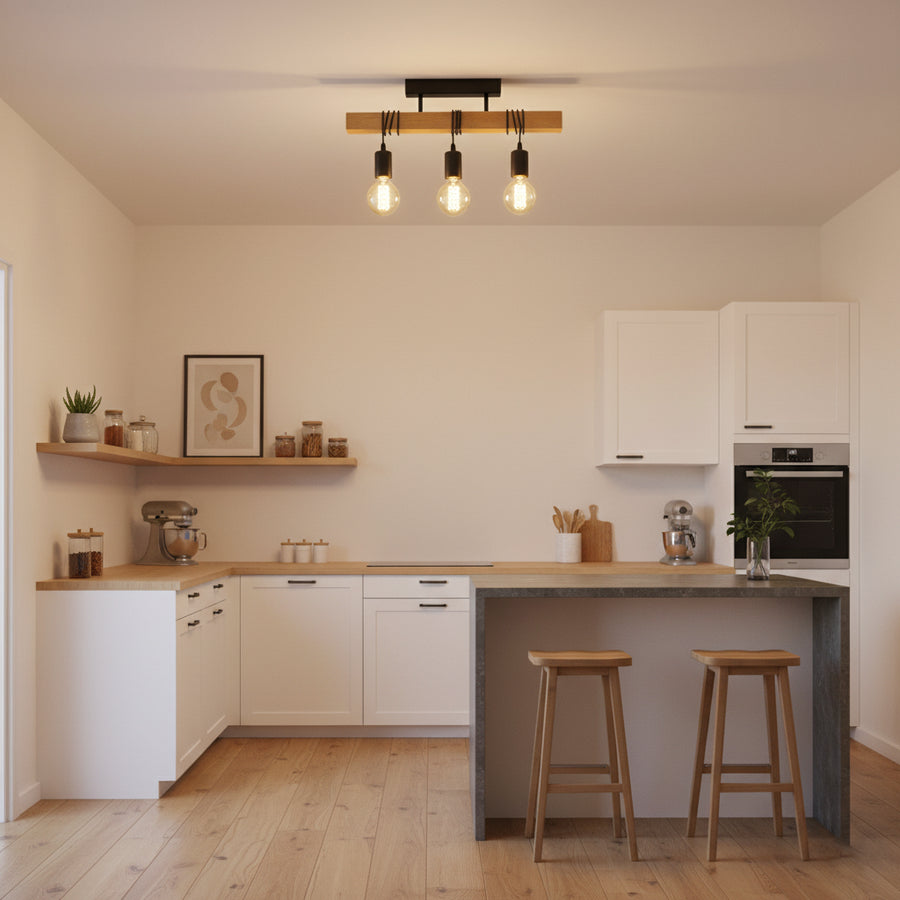 Plafonnier Ampoules Suspendues