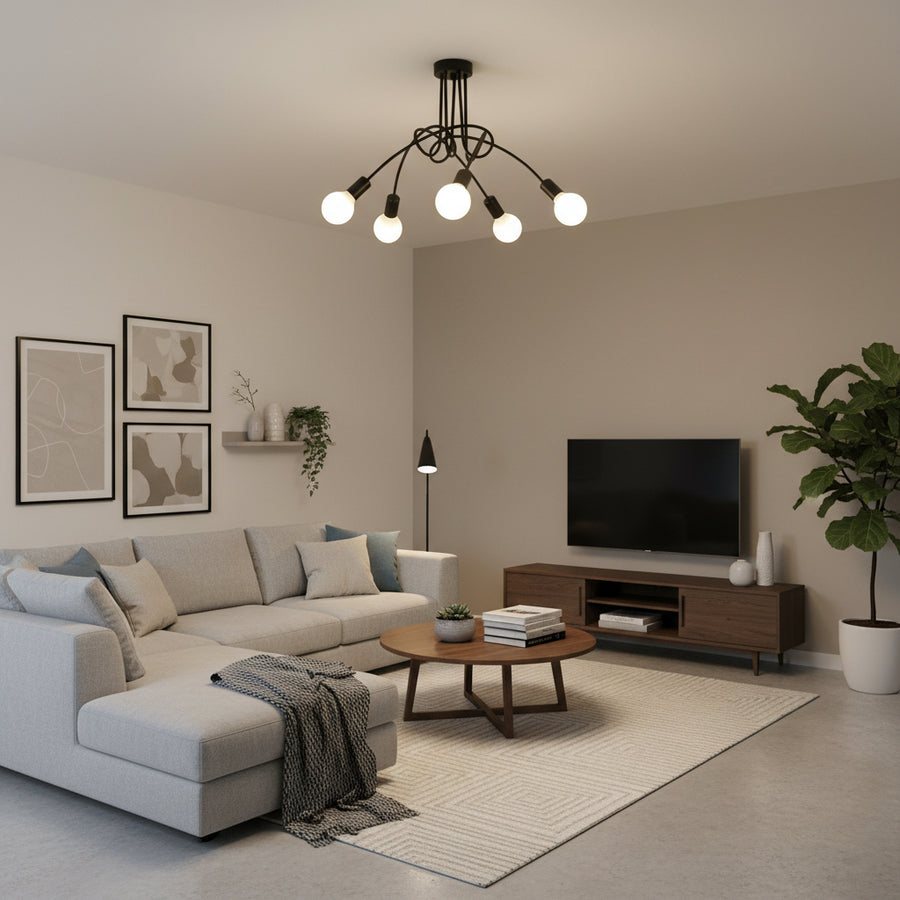 Plafonnier Nœuds d'Ampoules