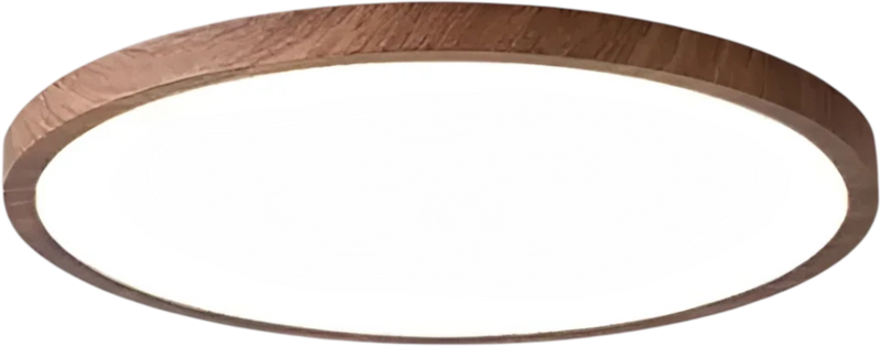 Plafonnier LED En Bois Ultra-fin