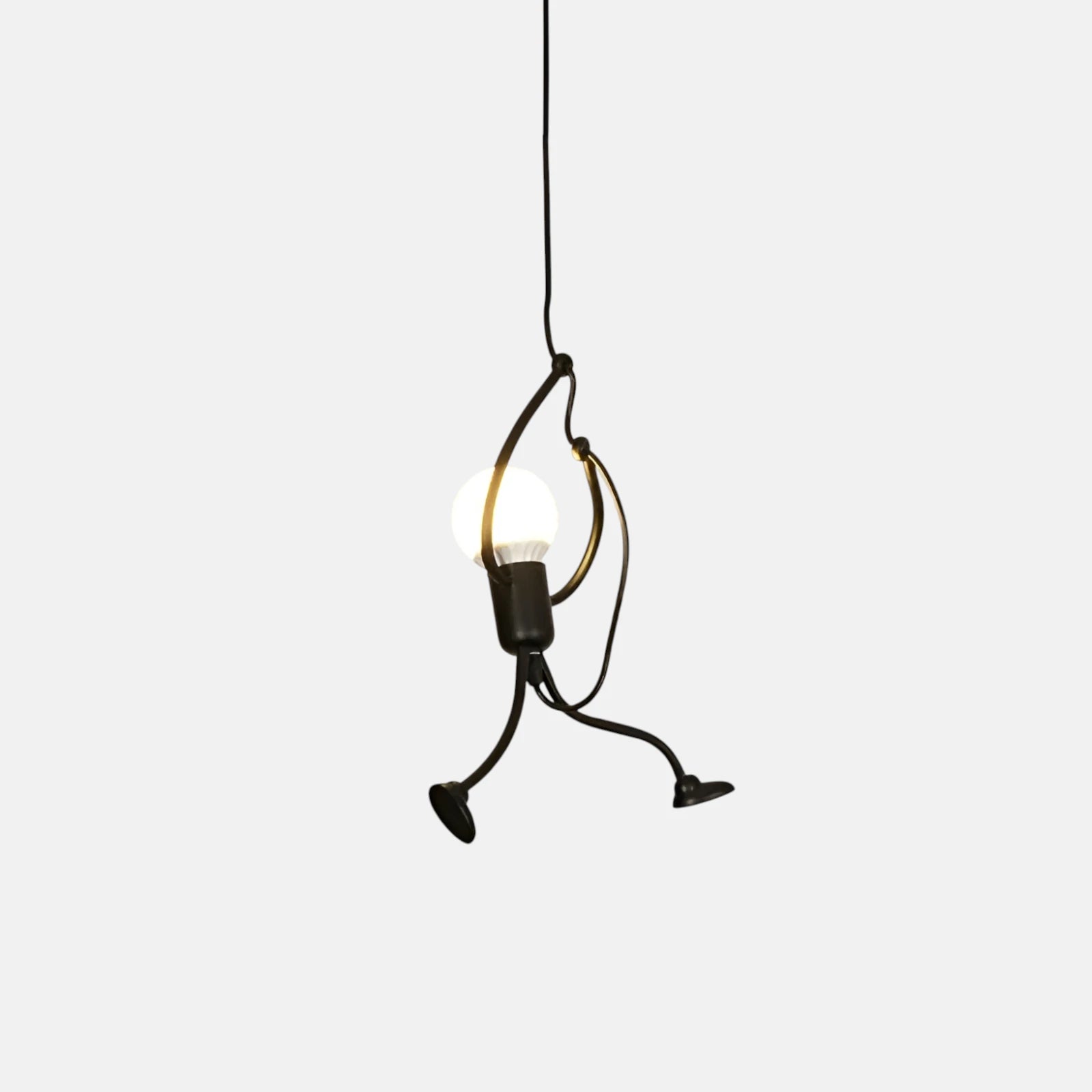 Bonhomme A Tête d'Ampoule