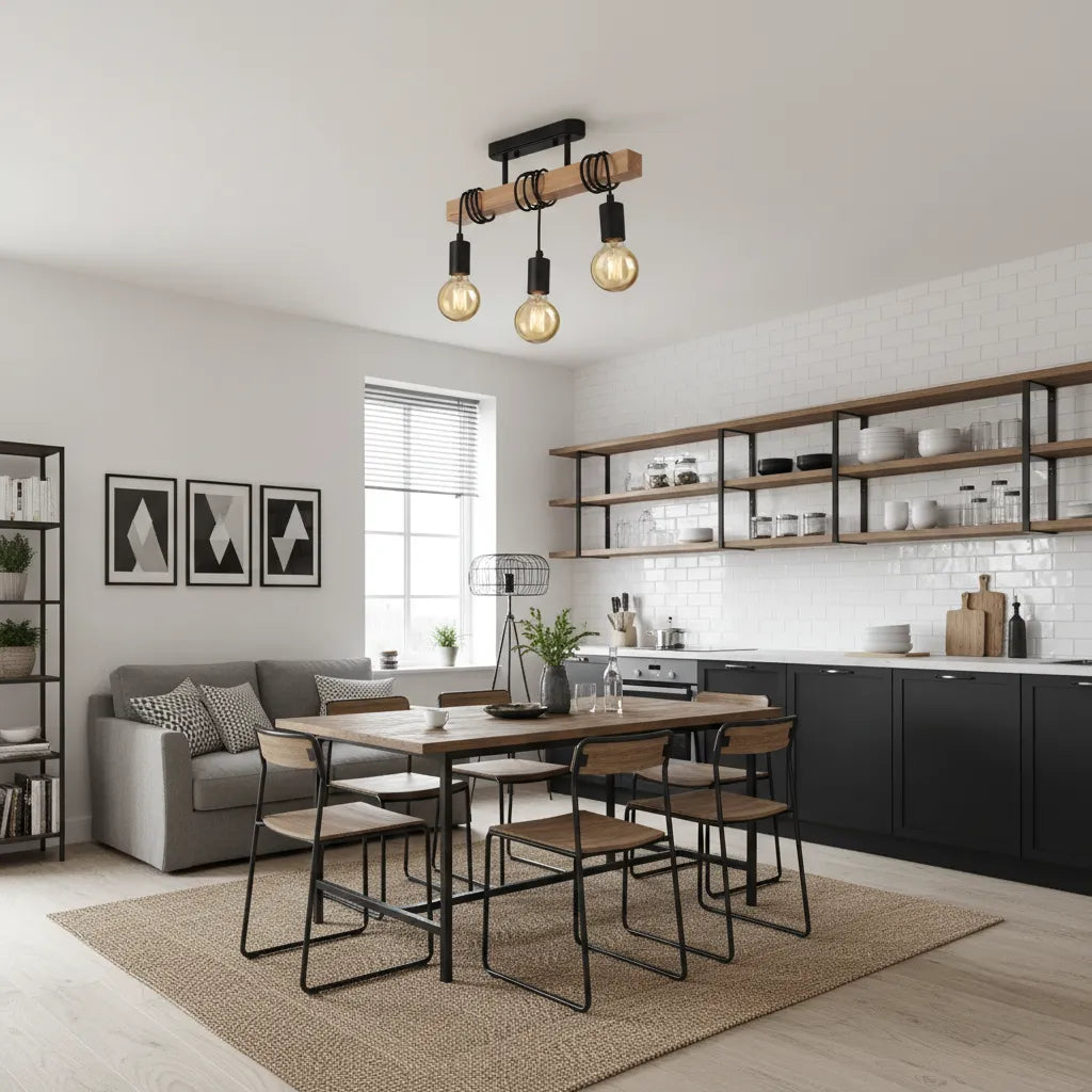 Plafonnier Ampoules Suspendues