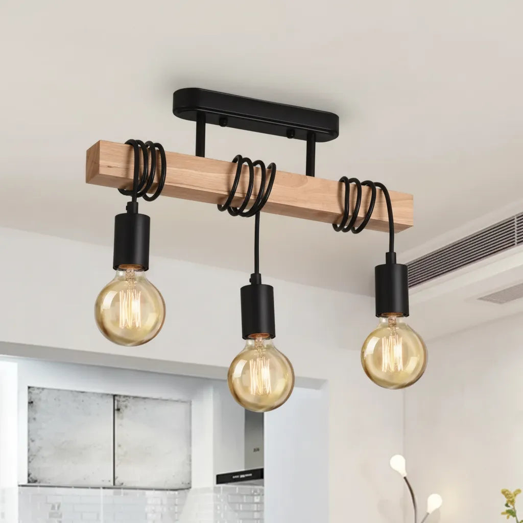 Plafonnier Ampoules Suspendues