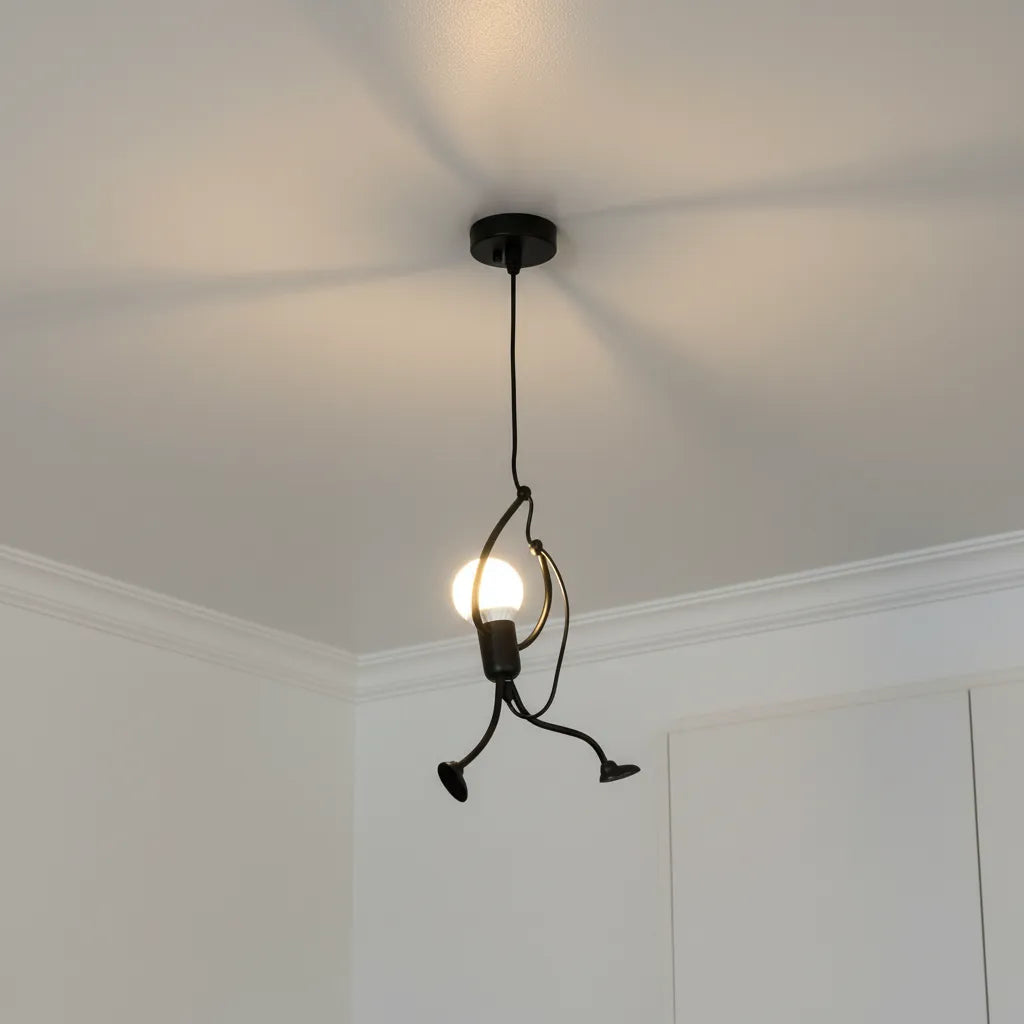 Bonhomme A Tête d'Ampoule