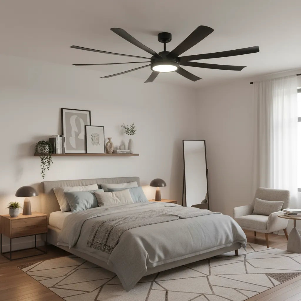 Grand Plafonnier Ventilateur