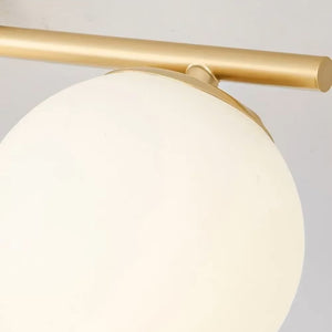 Plafonnier 3 Boules Verre : Élégance Et Lumière Généreuse