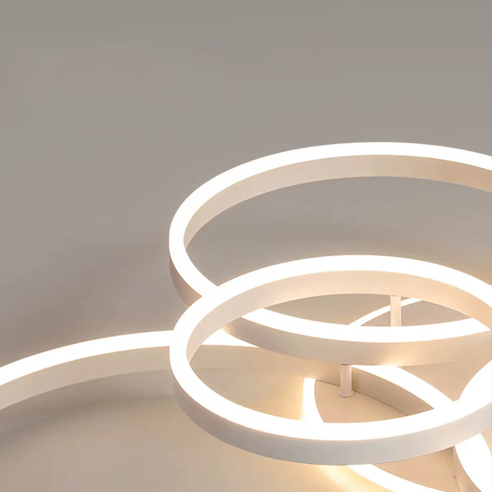 Plafonnier Anneau Led : Design Circulaire Et Luminosité Moderne