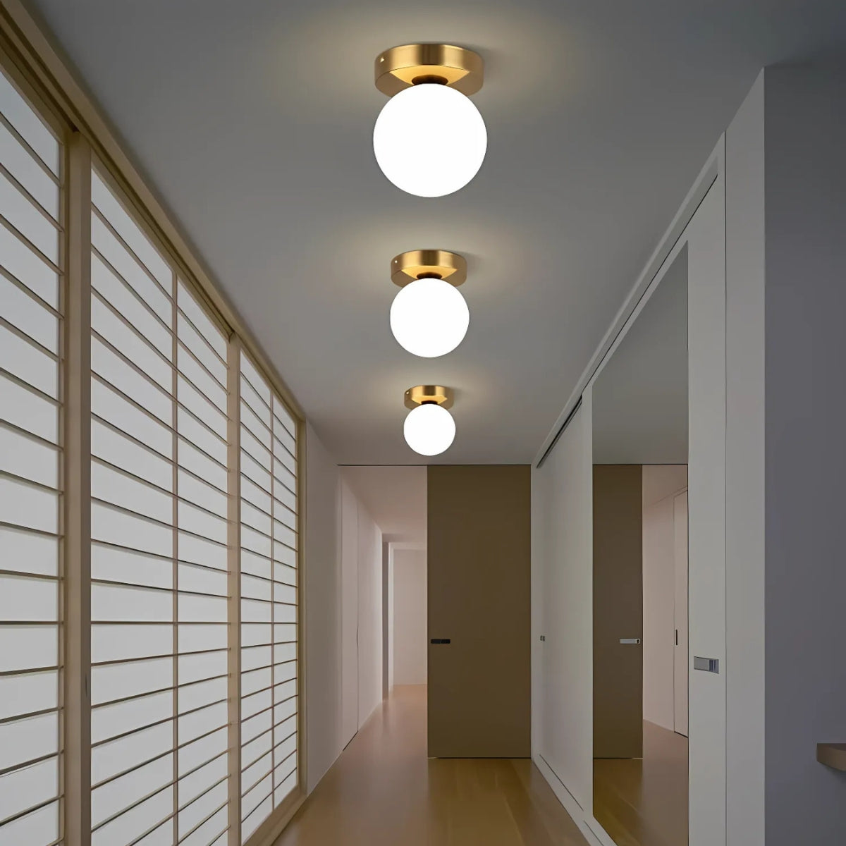 Plafonnier Boule En Verre : Transparence Et Délicatesse Lumineuse