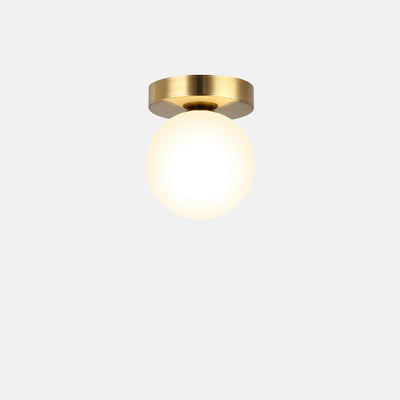 Plafonnier Boule En Verre