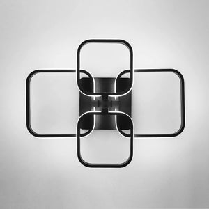Plafonnier Carré Design : Élégance Géométrique Contemporaine
