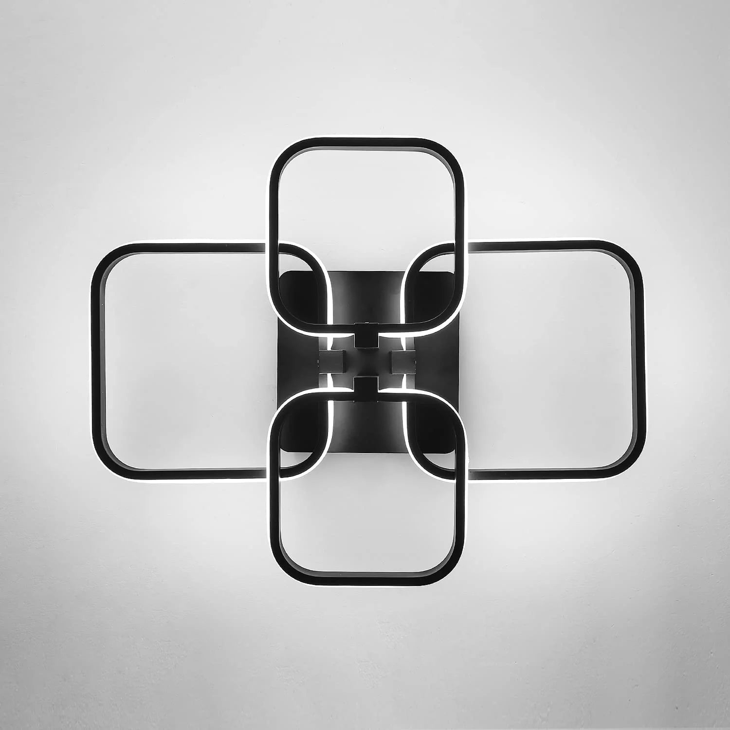 Plafonnier Carré Design : Élégance Géométrique Contemporaine