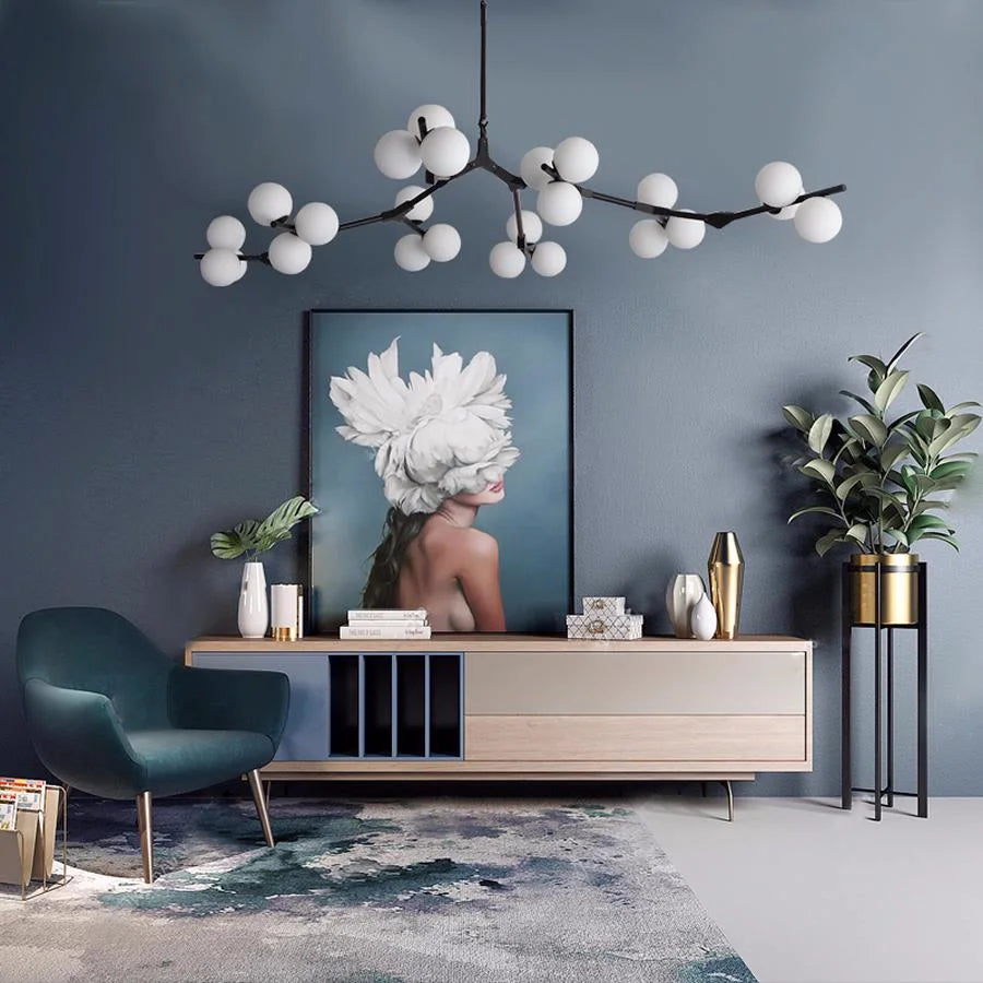 Plafonnier Design Salon : Pièce Maîtresse Décorative Unique