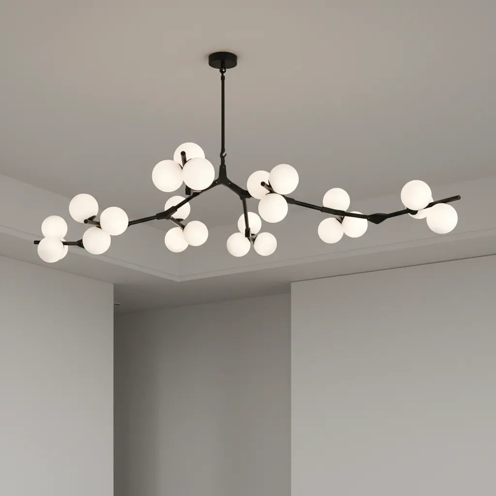 Plafonnier Design Salon : Pièce Maîtresse Décorative Unique