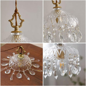  Plafonnier En Verre Vintage : Charme Rétro Et Transparence Noble
