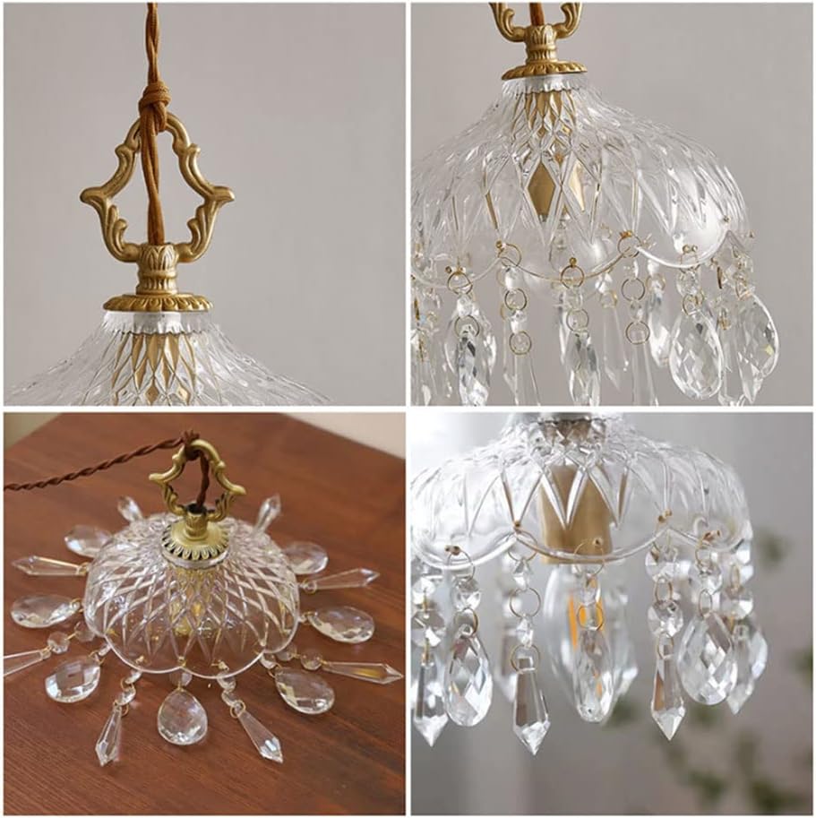  Plafonnier En Verre Vintage : Charme Rétro Et Transparence Noble