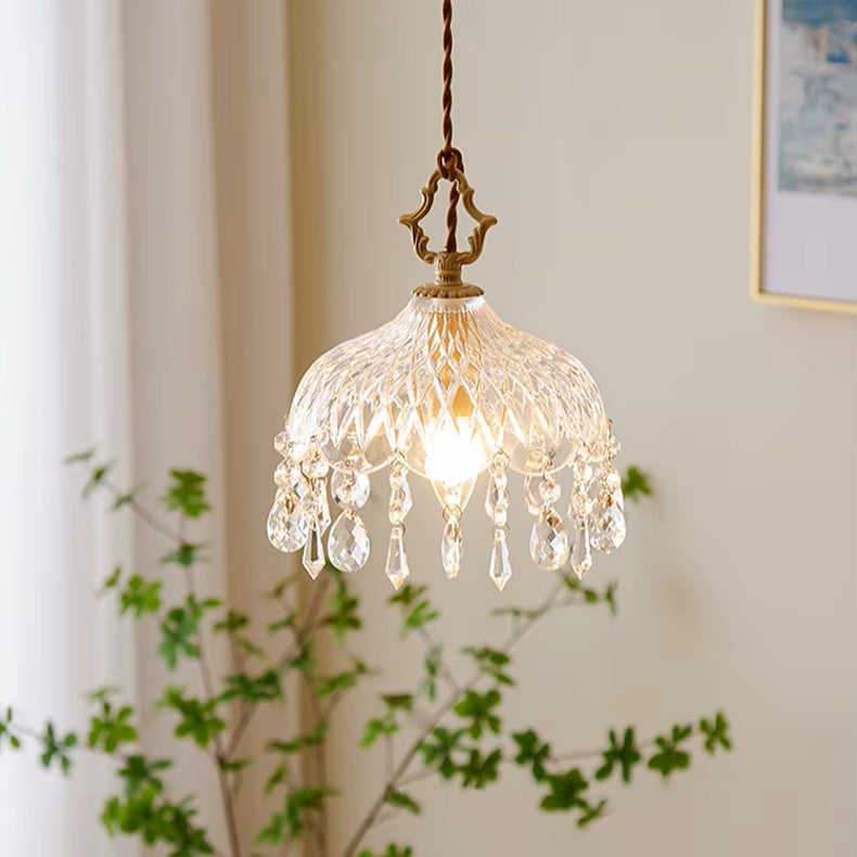  Plafonnier En Verre Vintage : Charme Rétro Et Transparence Noble