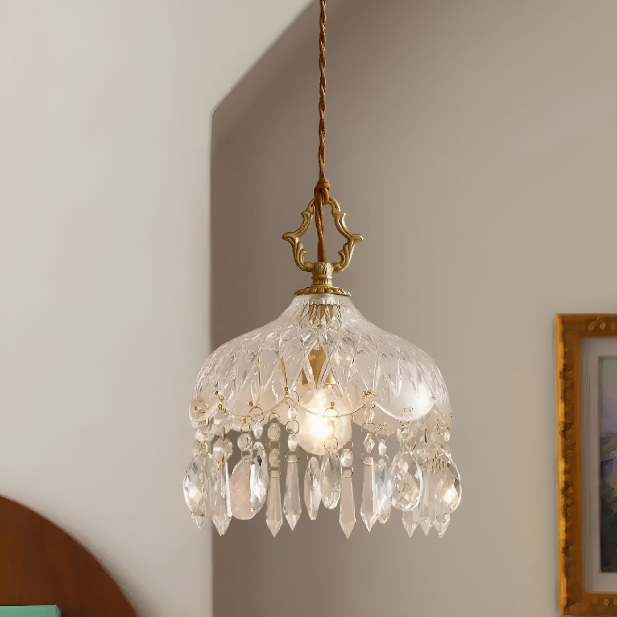  Plafonnier En Verre Vintage : Charme Rétro Et Transparence Noble