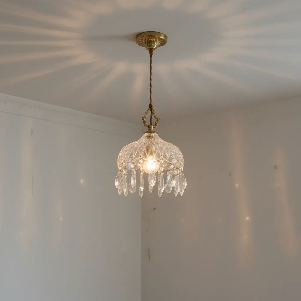  Plafonnier En Verre Vintage : Charme Rétro Et Transparence Noble