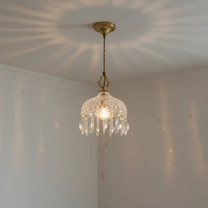  Plafonnier En Verre Vintage : Charme Rétro Et Transparence Noble