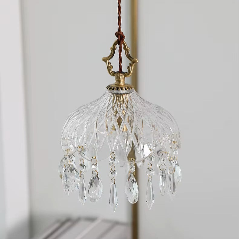  Plafonnier En Verre Vintage : Charme Rétro Et Transparence Noble