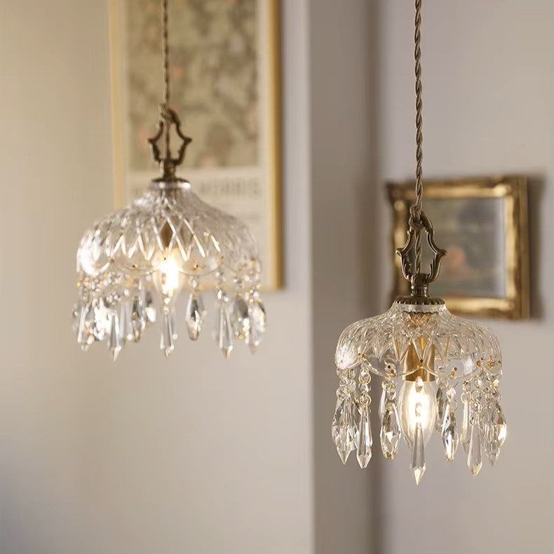  Plafonnier En Verre Vintage : Charme Rétro Et Transparence Noble