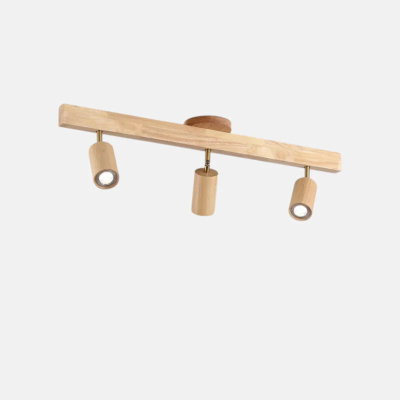 Plafonnier Industriel Bois Et Métal : Esprit Loft Authentique