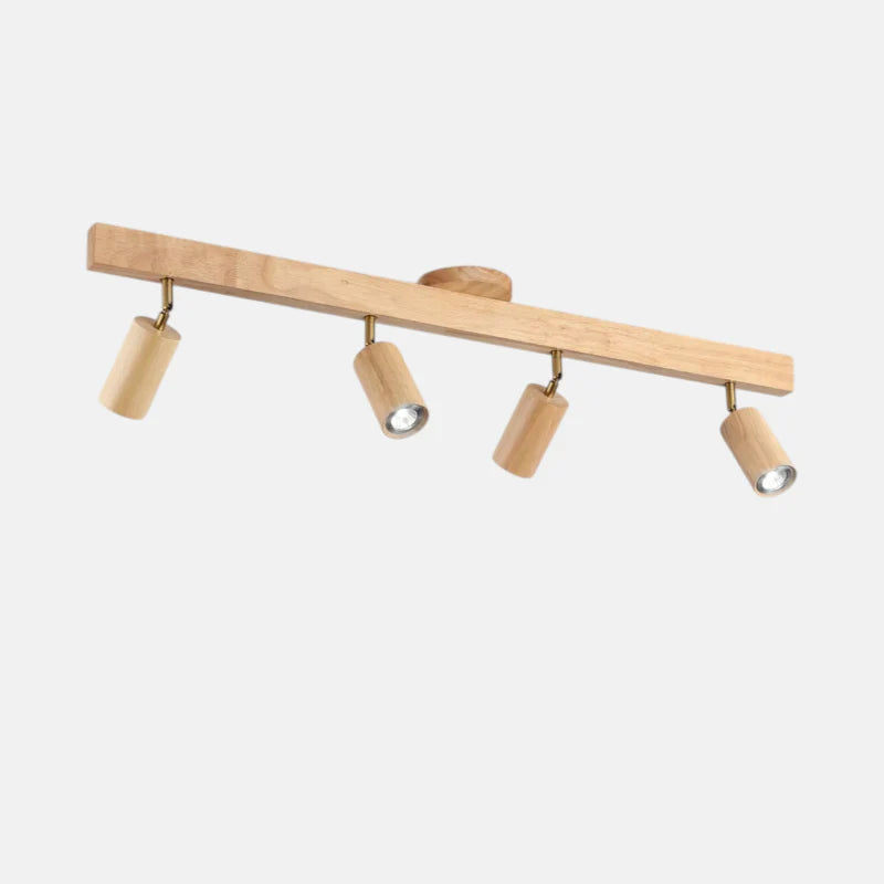 Plafonnier Industriel Bois Et Métal : Esprit Loft Authentique