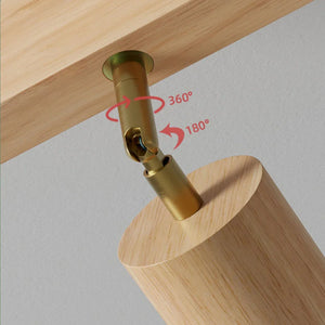 Plafonnier Industriel Bois Et Métal : Esprit Loft Authentique