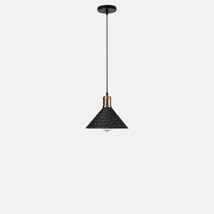Plafonnier Industriel Bois Et Noir : Alliance Naturelle Élégante