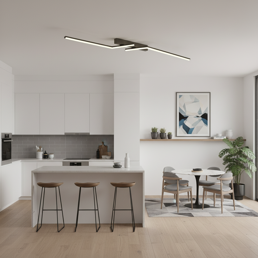 Plafonnier Led Design Moderne : Élégance Et Performance Lumineuse