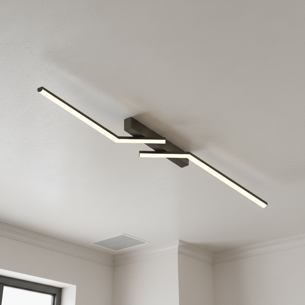 Plafonnier Led Design Moderne : Élégance Et Performance Lumineuse