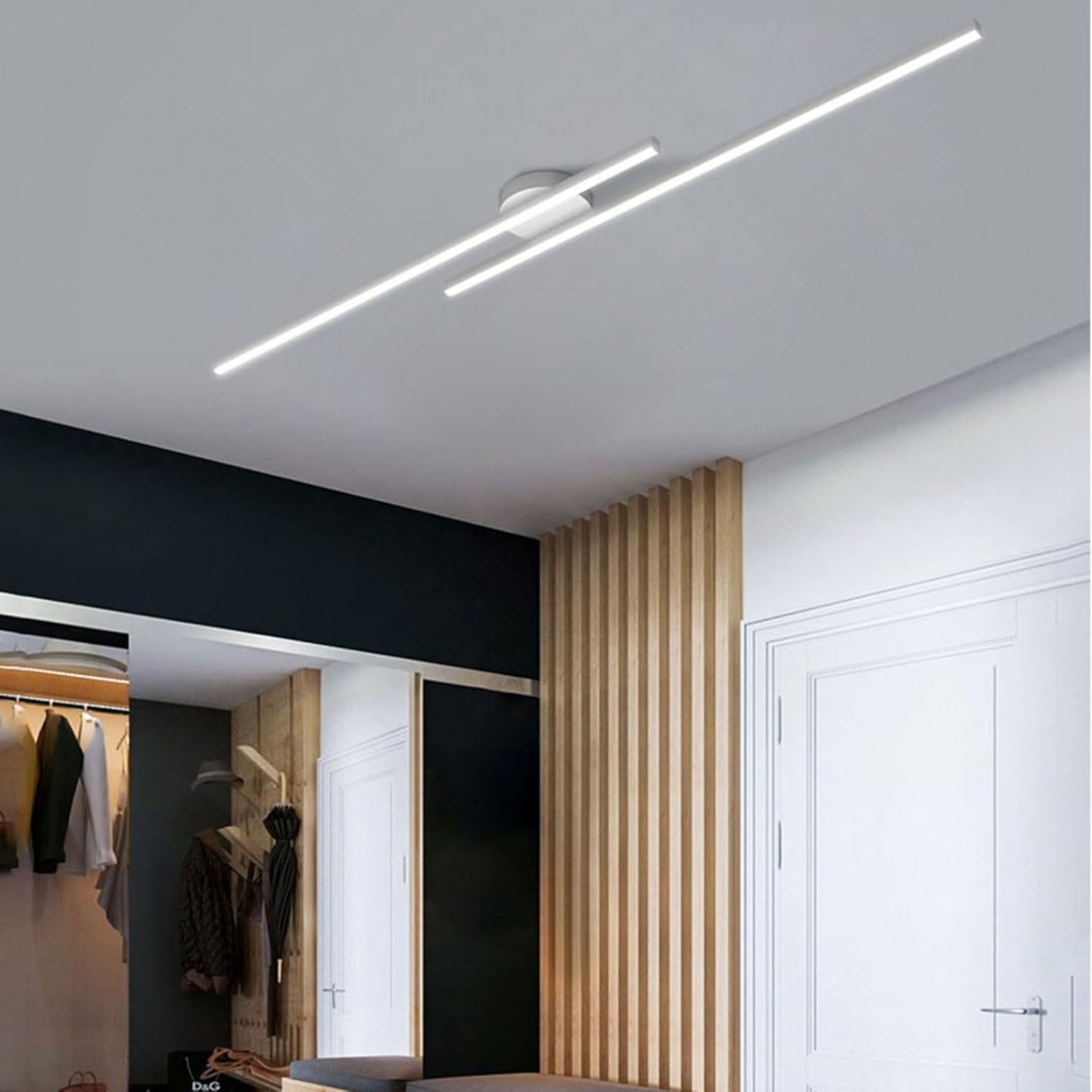 Plafonnier Led Long : Éclairage Linéaire Pour Espaces Étendus