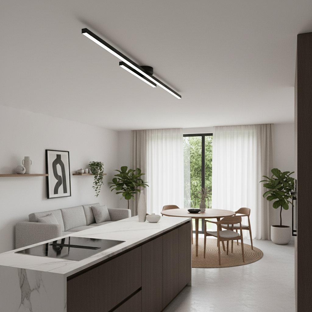 Plafonnier Led Long : Éclairage Linéaire Pour Espaces Étendus