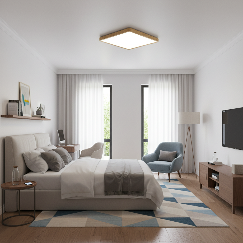 Plafonnier LED Puissant : Intensité Lumineuse Exceptionnelle