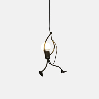 Bonhomme A Tête d'Ampoule