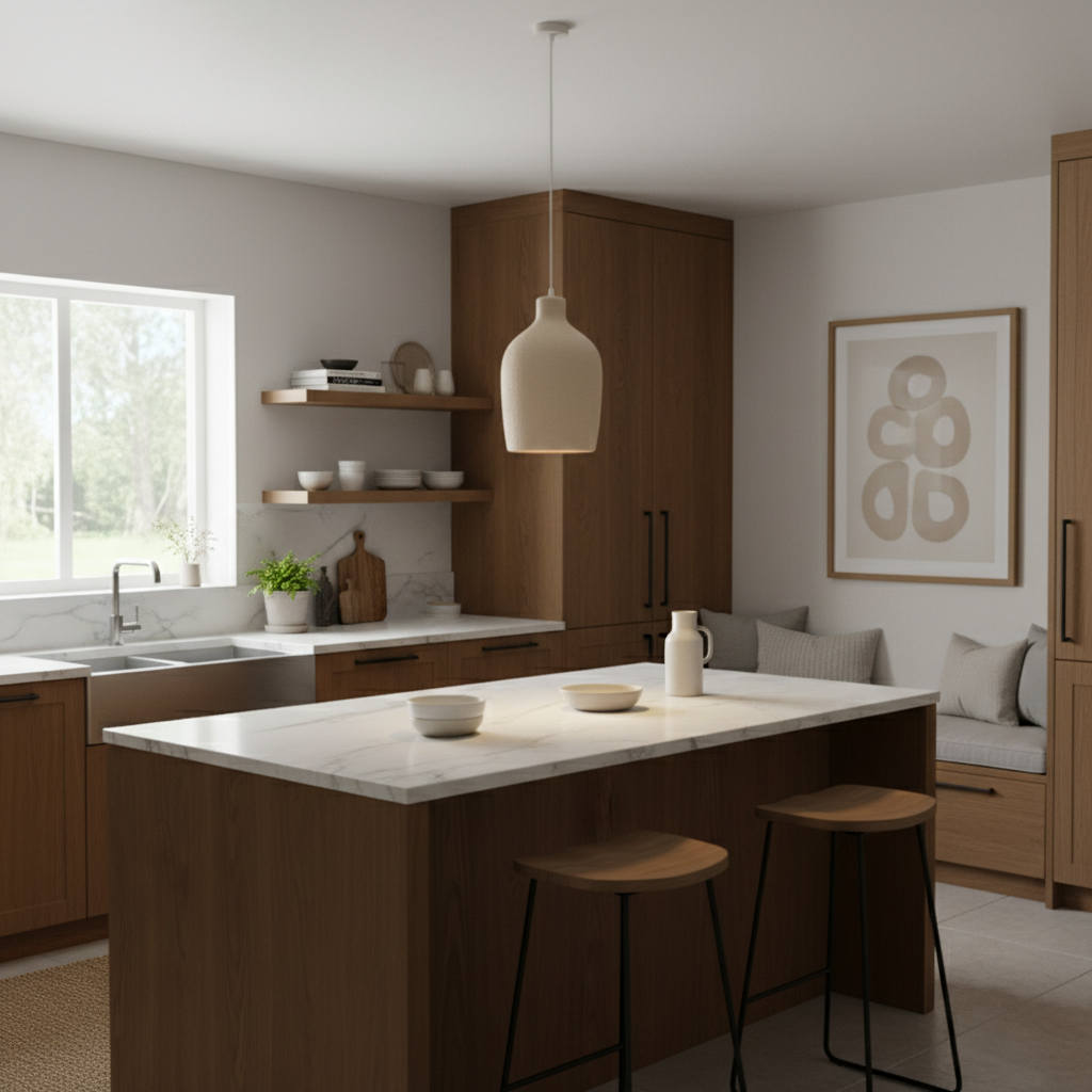 Plafonnier Pour Cuisine Moderne : Éclairage Fonctionnel Et Stylé