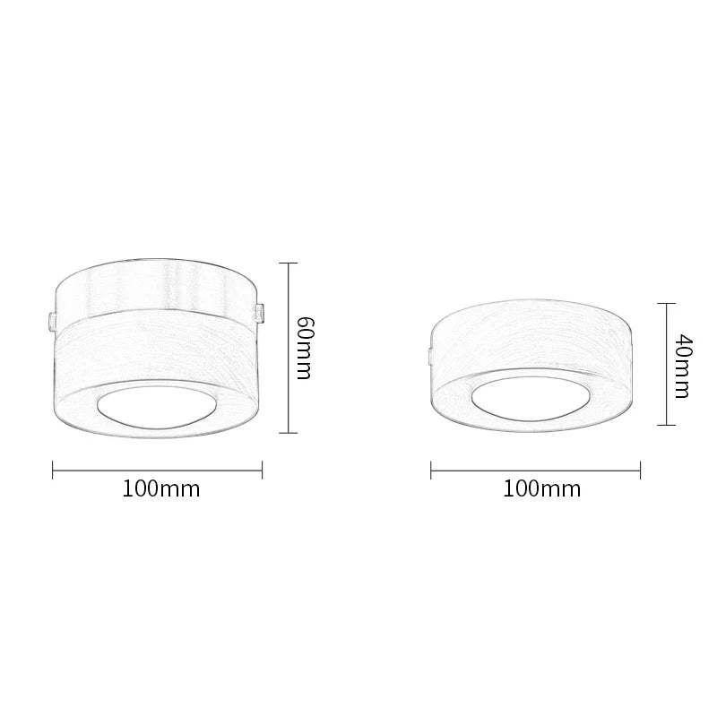 Plafonnier Rond LED : Géométrie Pure Et Lumière Uniforme