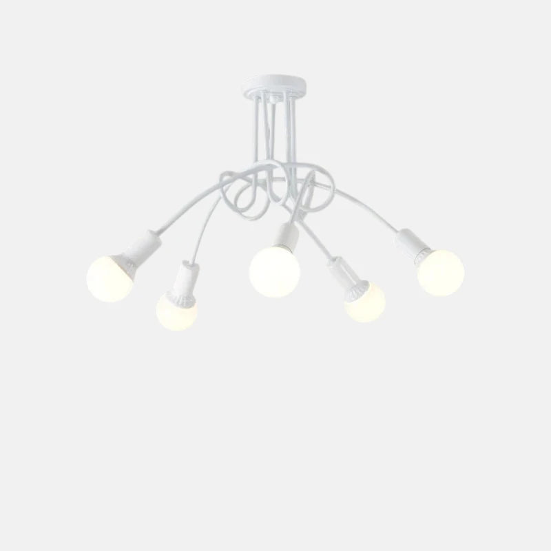 Plafonnier Salon Industriel : Ambiance Loft Et Caractère Affirmé