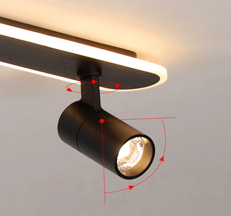 Plafonnier Spots Orientables : Éclairage Modulable Et Précis