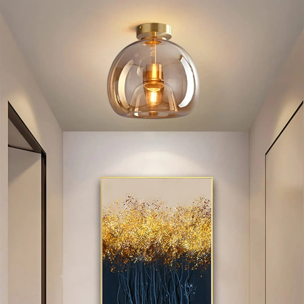 Plafonnier Verre Design : Élégance Contemporaine Et Raffinée
